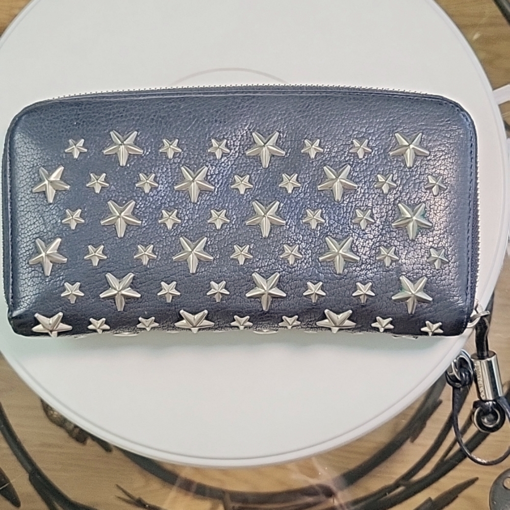 Jimmy Choo Leather With Stars Wallet